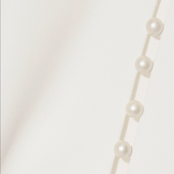 JONATHAN SIMKHAI white faux pearl pant suit - Picture 7 of 10